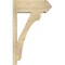Ekena Millwork Legacy Arts & Crafts Rough Sawn Outlooker, Douglas Fir, 8"W x 20"D x 32"H OUT08X20X32LEC03RDF - alternate 4
